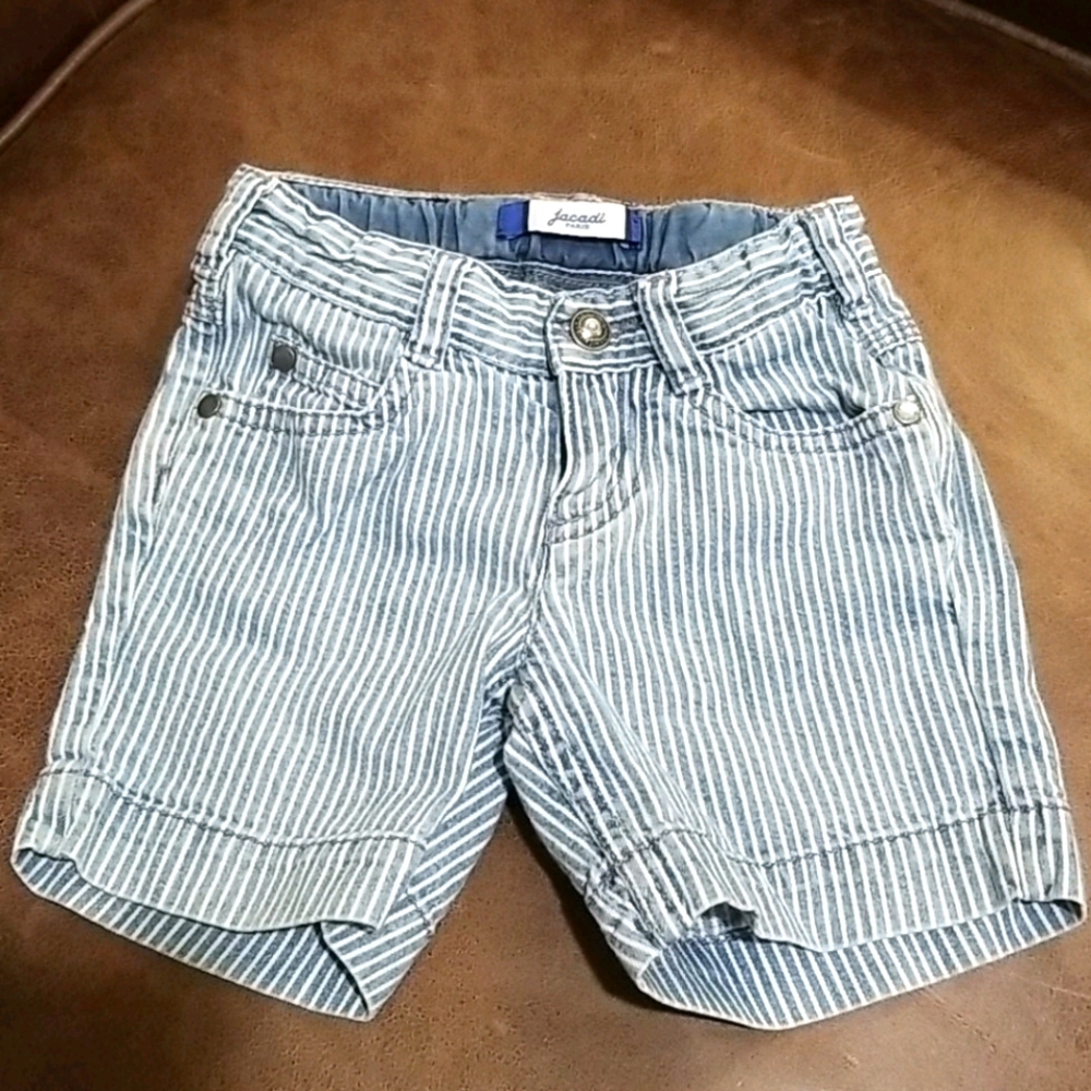 Jacadi Paris 2T Nautical Striped Shorts